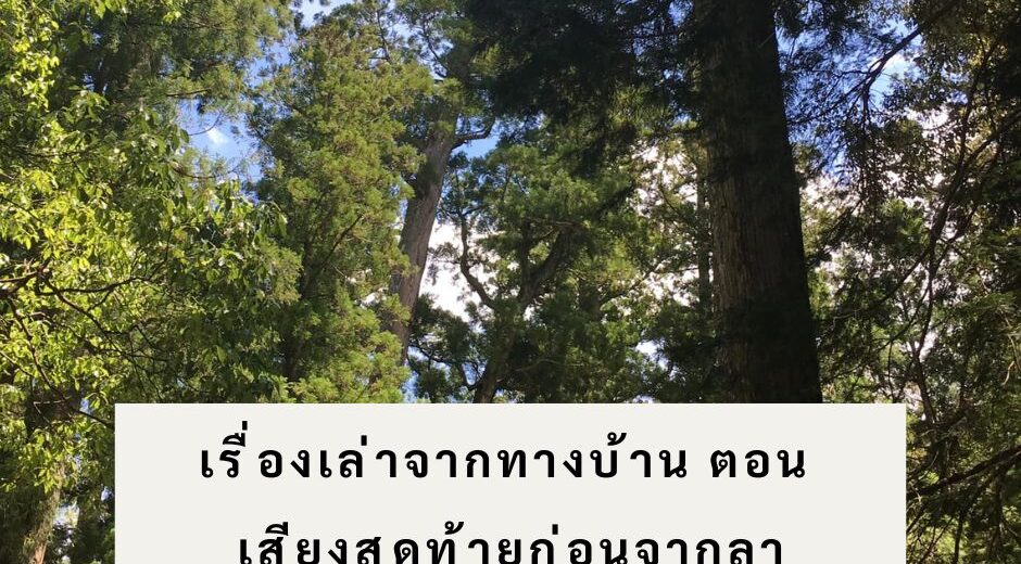 ทำนายฝัน เรื่องเล่าจากทางบ้านตอน เสียงสุดท้ายก่อนจากลา... 3 เรื่องเล่าจากทางบ้าน ตอน เสียงสุดท้ายก่อนจากลา