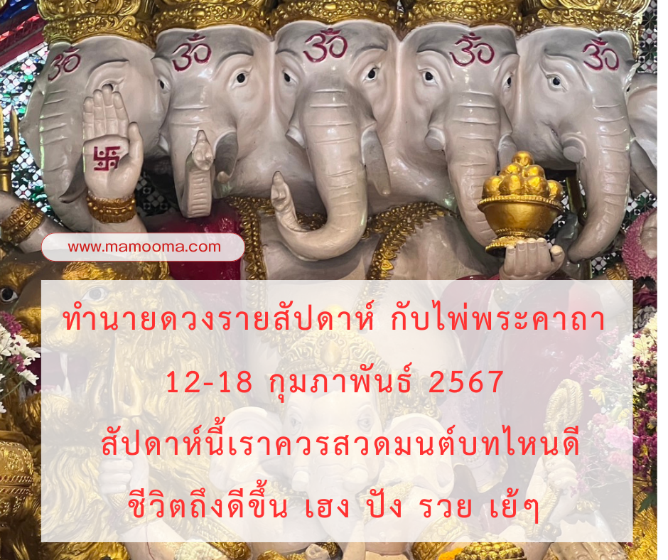 ดูดวง ทำนายดวงรายสัปดาห์กับไพ่พระคาถาระหว่างวันที่ 12-18 กุมภาพันธ์ 2567 สัปดาห์นี้สวดพระคาถาบทใดดีนะ? 3 ดูดวง ทำนายดวงรายสัปดาห์กับไพ่พระคาถาระหว่างวันที่ 12-18 กุมภาพันธ์ 2567 สัปดาห์นี้สวดพระคาถาบทใดดีนะ?