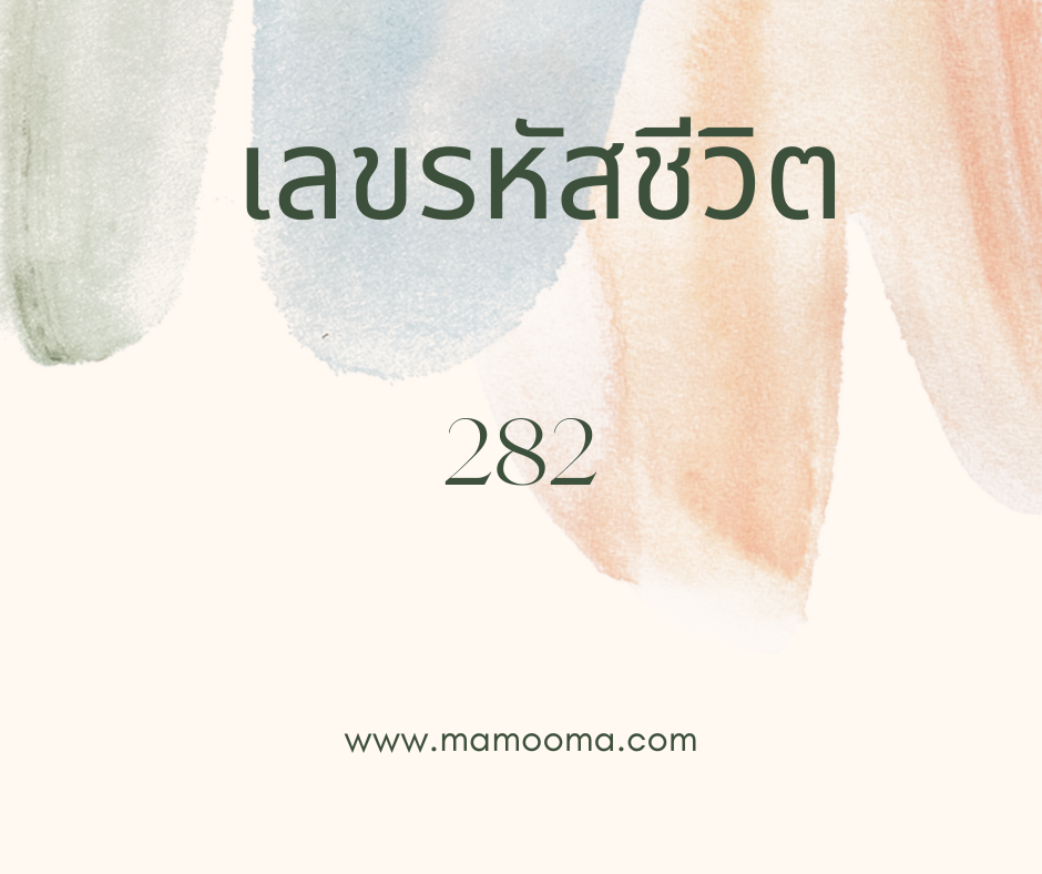 เลขรหัสชีวิต 282