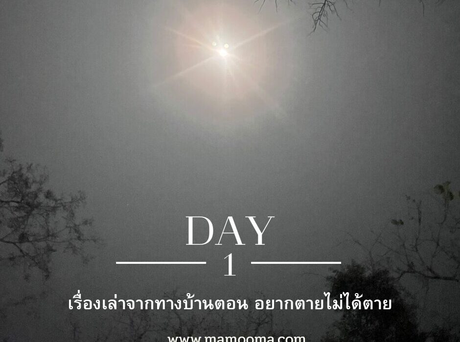 เรื่องเล่าจากทางบ้านตอน อยากตายไม่ได้ตาย