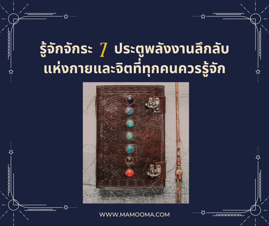 รู้จักจักระ 7 ประตูพลังงานลึกลับแห่งกายและจิตที่ทุกคนควรรู้จัก