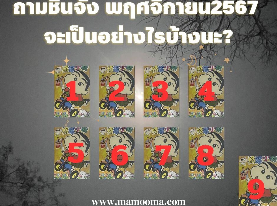 ถามชินจัง พฤศจิกายน 2567 จะเจออะไรบ้างนะ?