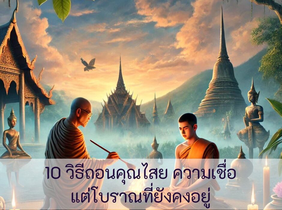 10 วิธีถอนคุณไสย ความเชื่อแต่โบราณที่ยังคงอยู่ในปัจจุบัน