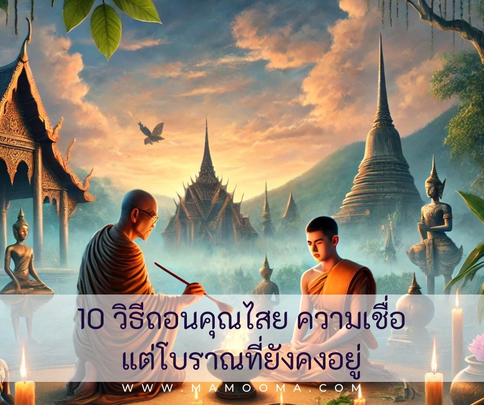 10 วิธีถอนคุณไสย ความเชื่อแต่โบราณที่ยังคงอยู่ในปัจจุบัน