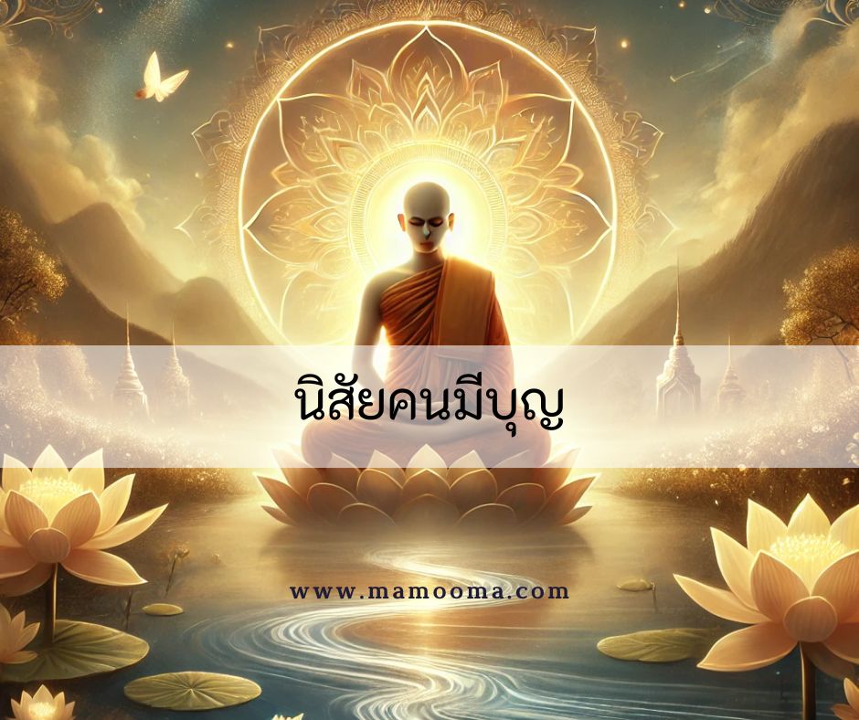 นิสัยของคนมีบุญ