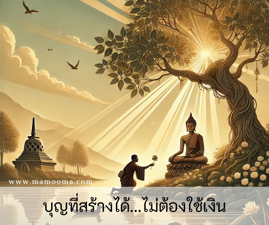บุญที่สร้างได้…ไม่ต้องใช้เงิน
