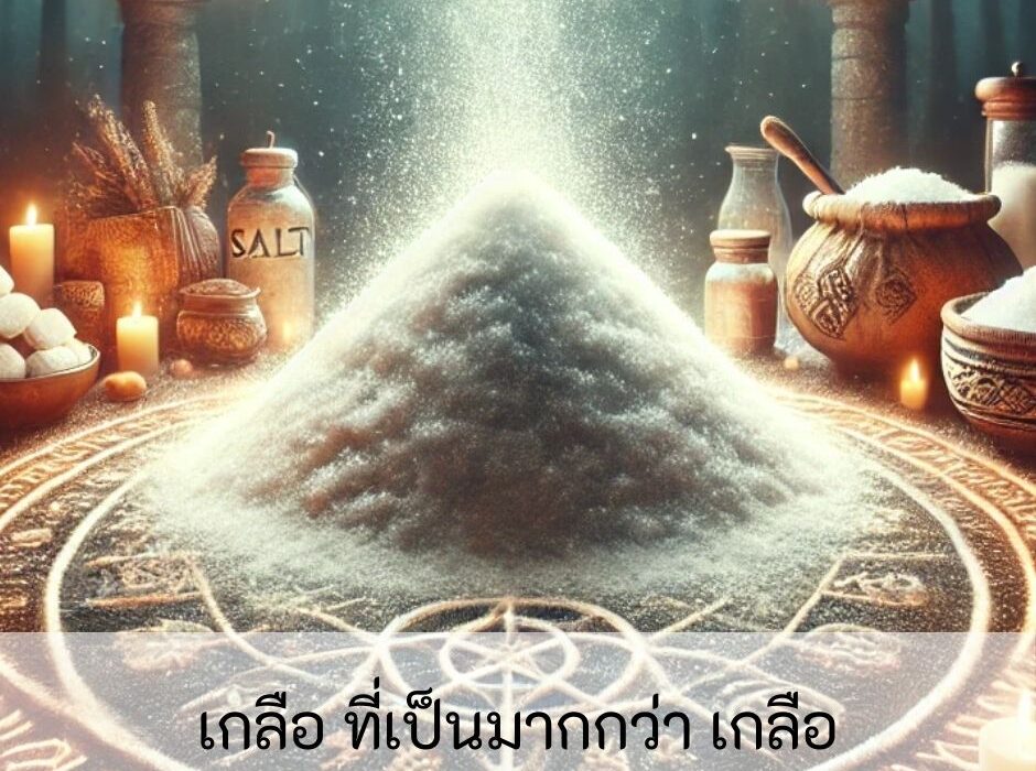 เกลือ ที่เป็นมากกว่า เกลือ