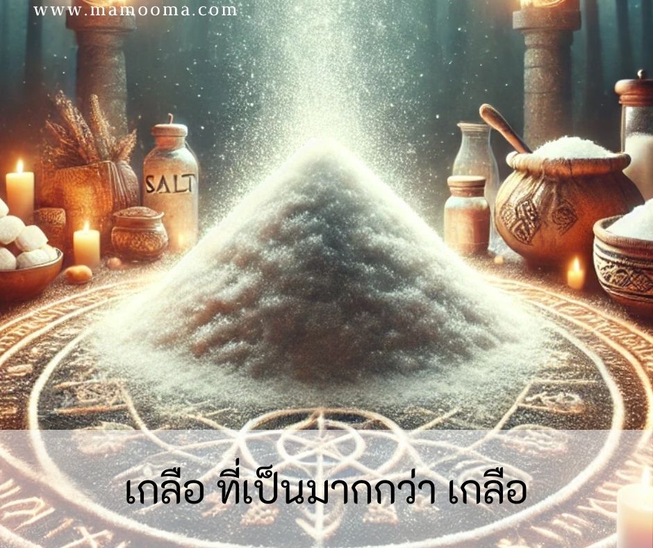 เกลือ ที่เป็นมากกว่า เกลือ