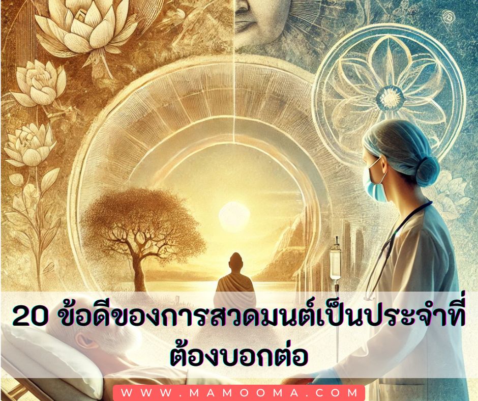 20 ข้อดีของการสวดมนต์เป็นประจำที่ต้องบอกต่อ