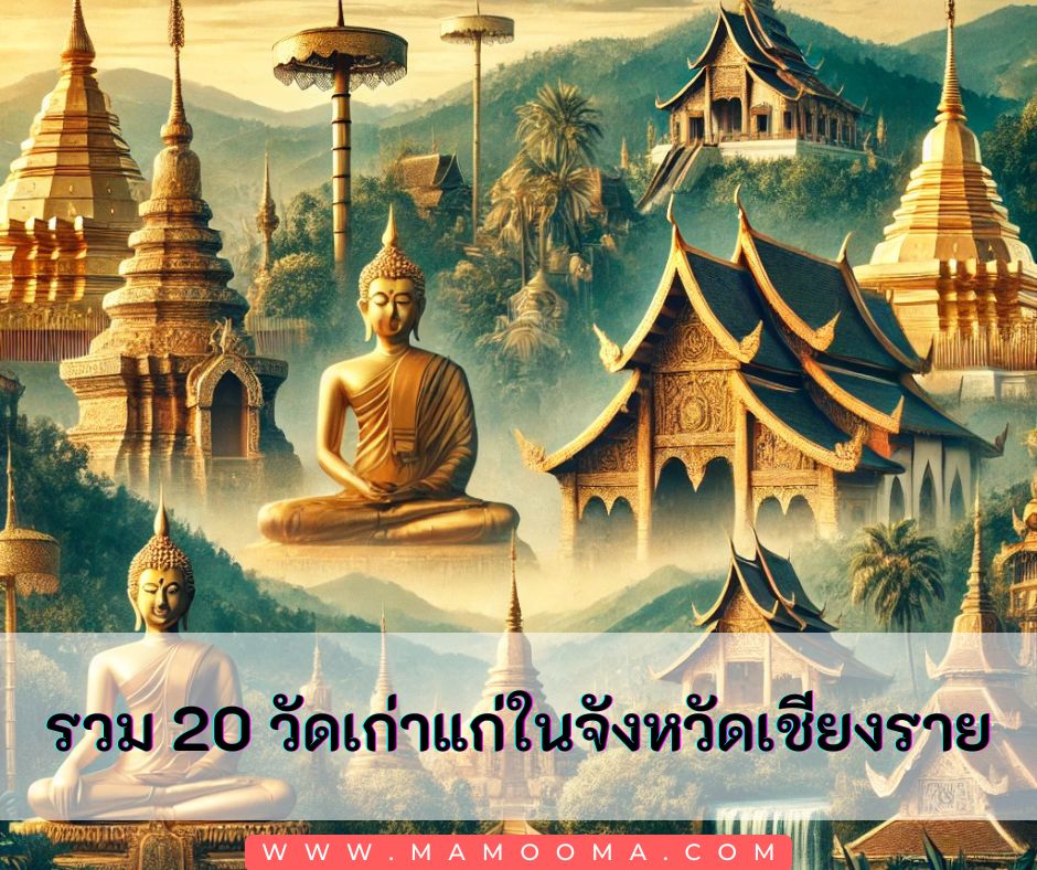 รวม 20 วัดเก่าแก่ในจังหวัดเชียงรายที่น่าไป