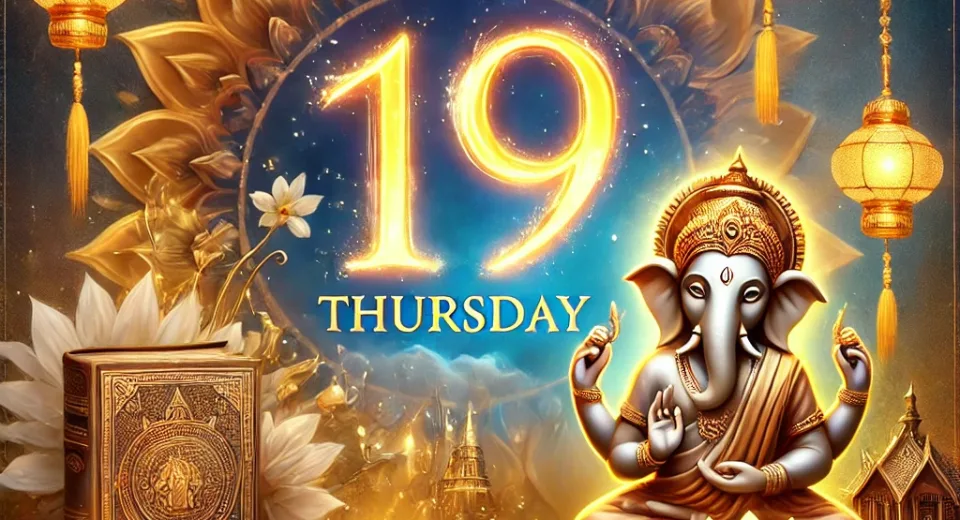 วันพฤหัสบดีที่ 19 วันนี้ดีอย่างไร ลองมาอ่านกัน