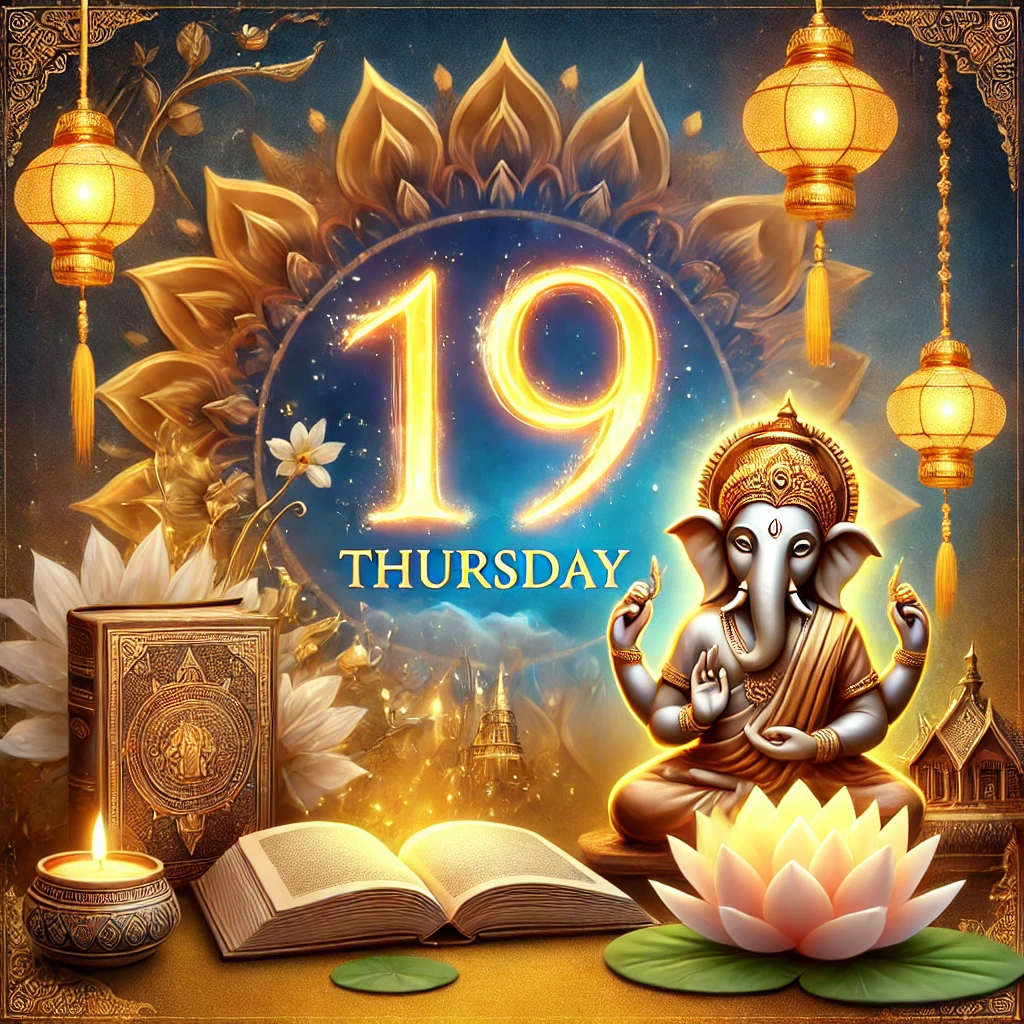 วันพฤหัสบดีที่ 19 วันนี้ดีอย่างไร ลองมาอ่านกัน