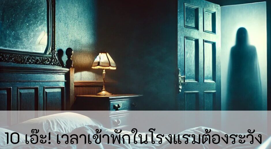รวมเรื่องเล่า 10 เอ๊ะ! เวลาเข้าพักในโรงแรมต้องระวัง ไม่งั้นอาจเจอผี พร้อมวิธีแก้ไข