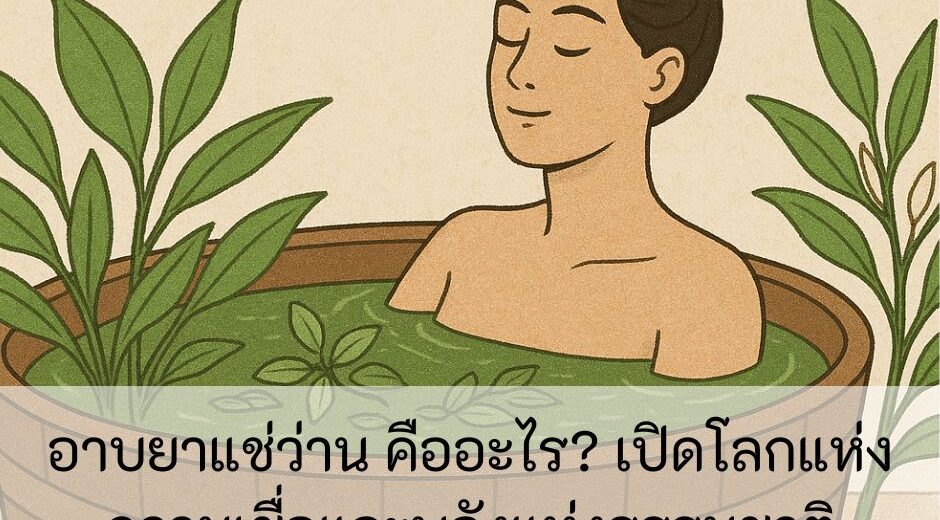 อาบยาแช่ว่าน