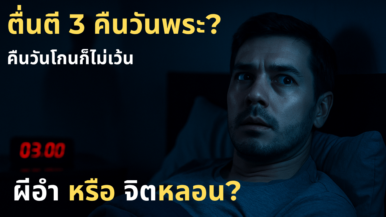 เหตุเกิดจากวันโกน – วันพระ ใครเคยเป็นแบบนี้บ้าง?