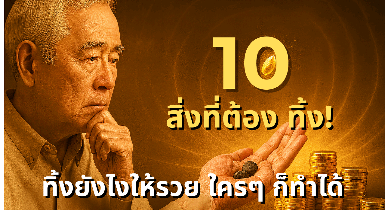 เม้ามอยกับมามูมะ "ทิ้ง" 10 สิ่งที่ถ่วงคุณไว้ ไม่ให้ไปถึงความสุขและความมั่งคั่งอย่างที่คุณคู่ควร 1 10 สิ่งที่ถ่วงคุณไว้