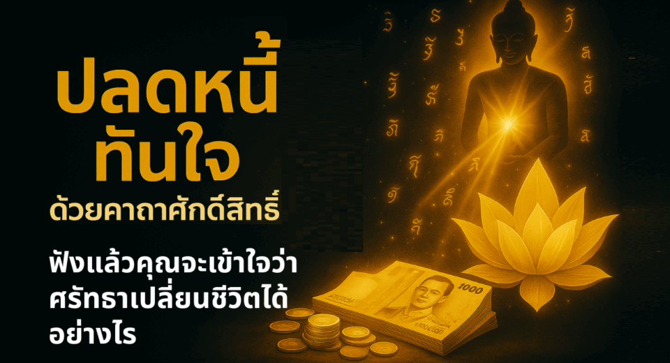 มูให้ดู ปลดหนี้ทันใจ! คาถาศักดิ์สิทธิ์สายมูที่คนทำแล้วชีวิตเปลี่ยน | วิธีลับเสริมดวงการเงิน 2568 1 5 ปลดหนี้ทันใจ