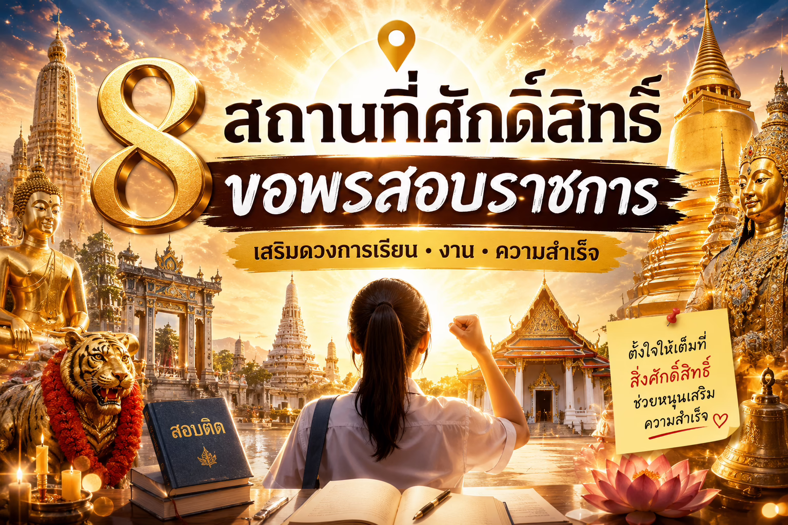 ดูดวง 8 สถานที่ศักดิ์สิทธิ์ ขอพรสอบราชการ ขอพรสอบติด เสริมดวงการเรียนและความสำเร็จ 4 8 สถานที่ศักดิ์สิทธิ์ ขอพรสอบราชการ ขอพรสอบติด เสริมดวงการเรียนและความสำเร็จ
