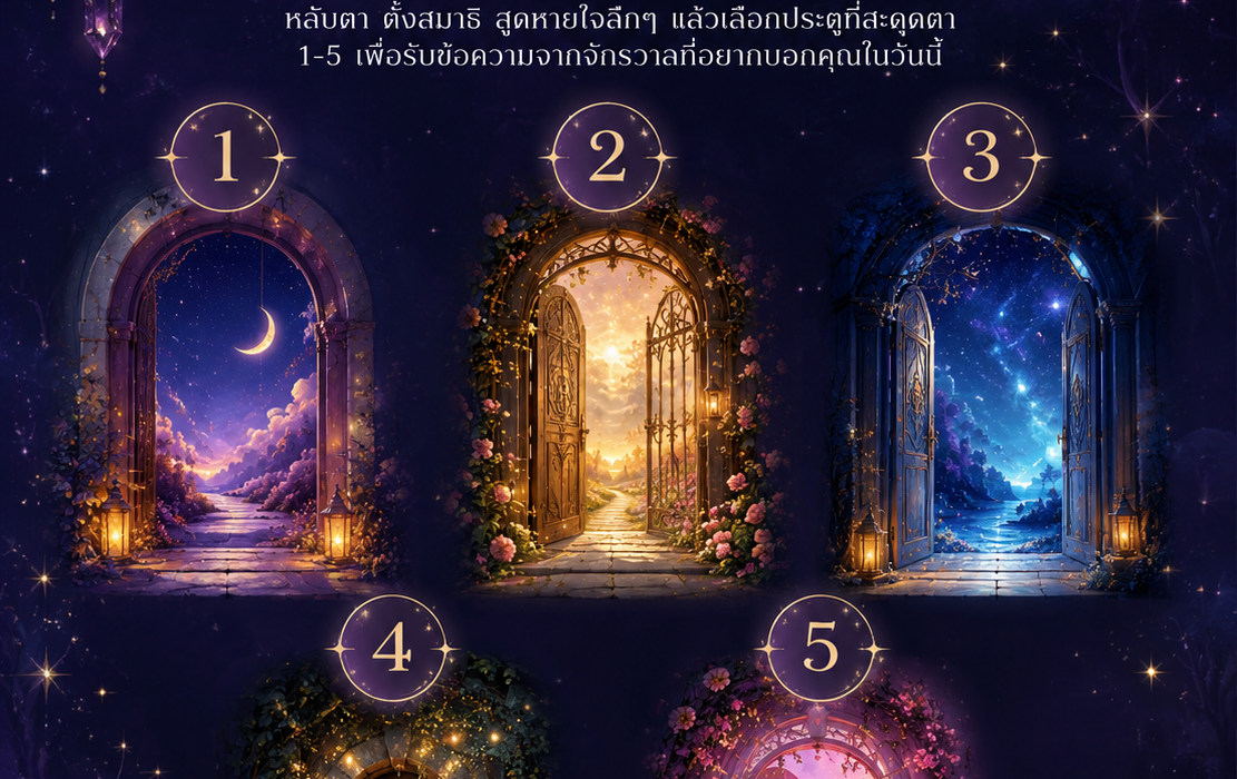 🌌 EP.1 ข้อความจากจักรวาล...อยากบอกอะไรกับคุณในตอนนี้? ✨