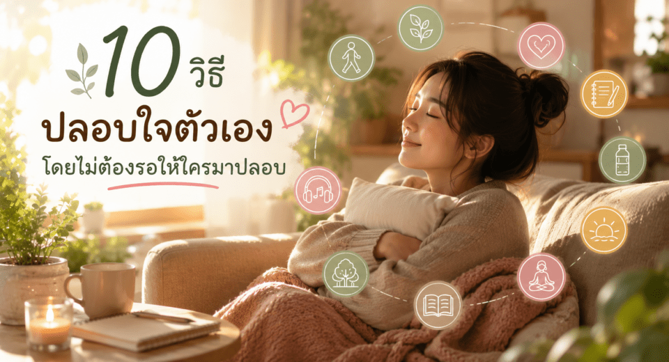 จิตวิทยาทายใจ 🌱 10 วิธีปลอบใจตัวเอง โดยไม่ต้องรอให้ใครมาปลอบ 8 10 วิธีปลอบใจตัวเอง โดยไม่ต้องรอให้ใครมาปลอบ